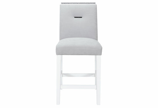 Monaco Bar Stool - MONACO-BS-GRY/WHT-N