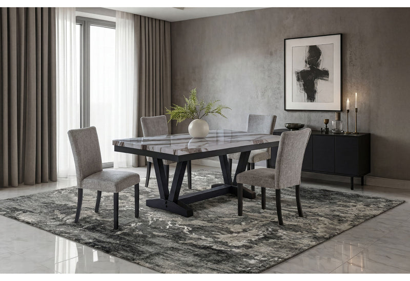 D1319dt Blk/Wht And 6 D1319dc Lt Grey - D1319DT BLK/WHT+D1319DC LT GREY 7PC