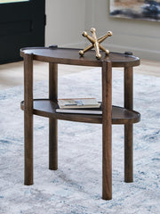 Wiattbury Gray Brown Accent Table - A4000714