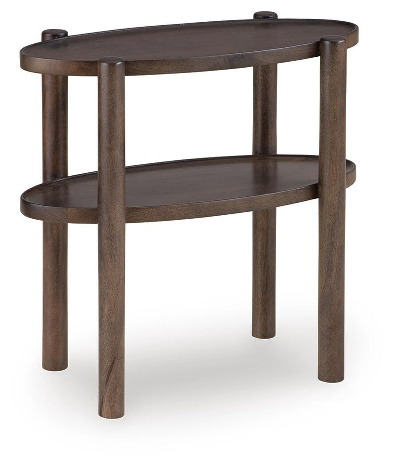 Wiattbury Gray Brown Accent Table - A4000714