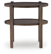 Wiattbury Gray Brown Accent Table - A4000714