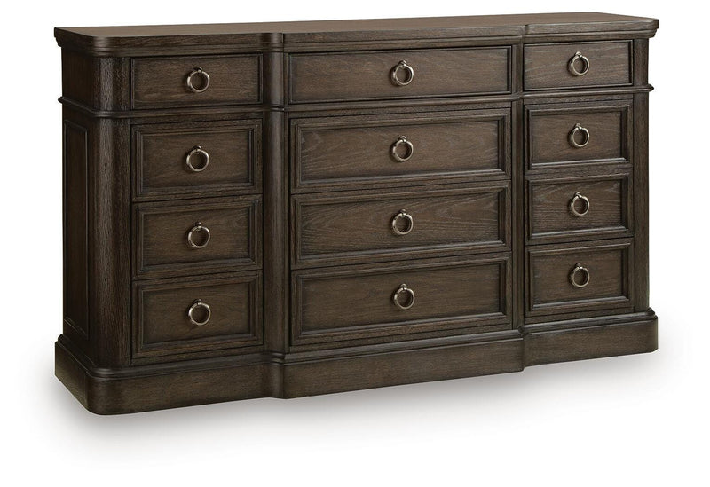 Wickenger Dark Brown Dresser - PCB889-31