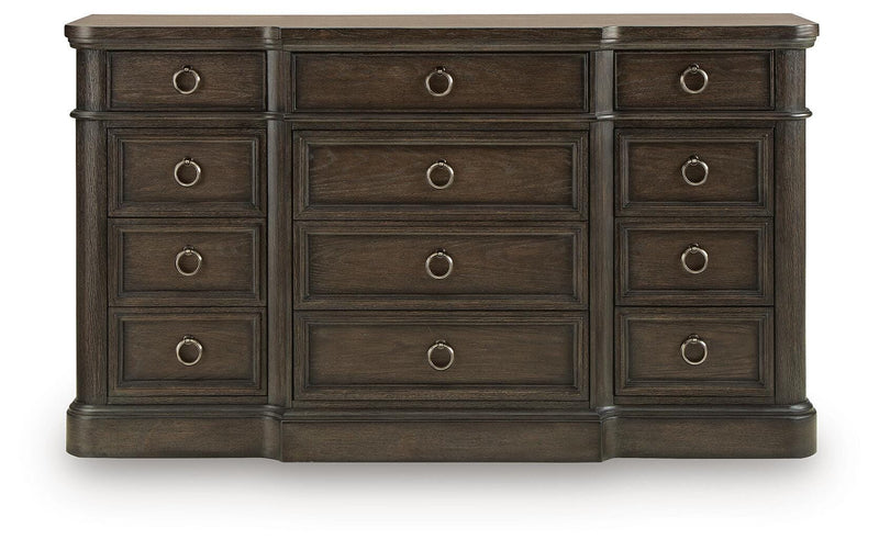 Wickenger Dark Brown Dresser - PCB889-31