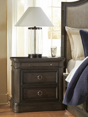 Wickenger Dark Brown Nightstand - PCB889-92