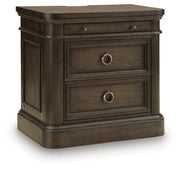 Wickenger Dark Brown Nightstand - PCB889-92