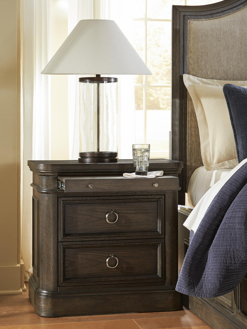 Wickenger Dark Brown Nightstand - PCB889-92