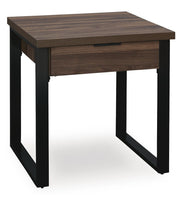Wickman Falls Dark Brown End Table - T318-2