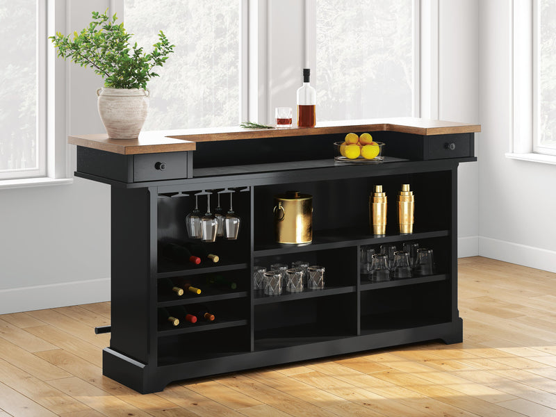Wildenauer Bar Table and 2 Barstools - D634D10