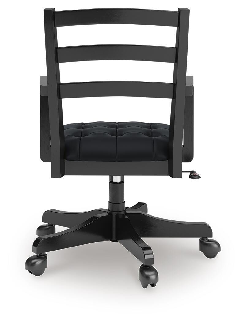 Wildenauer Black Home Office Desk Chair - H664-01A