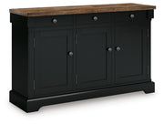 Wildenauer Brown/Black Dining Buffet - D634-80