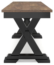 Wildenauer Dining Table and 6 Chairs and Bench in Brown/Black from Ashley - Luna Furniture