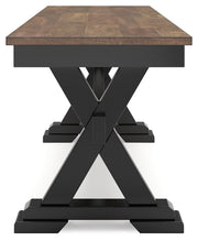 Wildenauer Dining Table and 6 Chairs and Bench in Brown/Black from Ashley - Luna Furniture