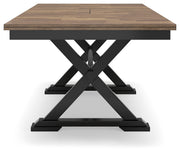 Wildenauer Dining Table and 6 Chairs in Brown/Black from Ashley - Luna Furniture