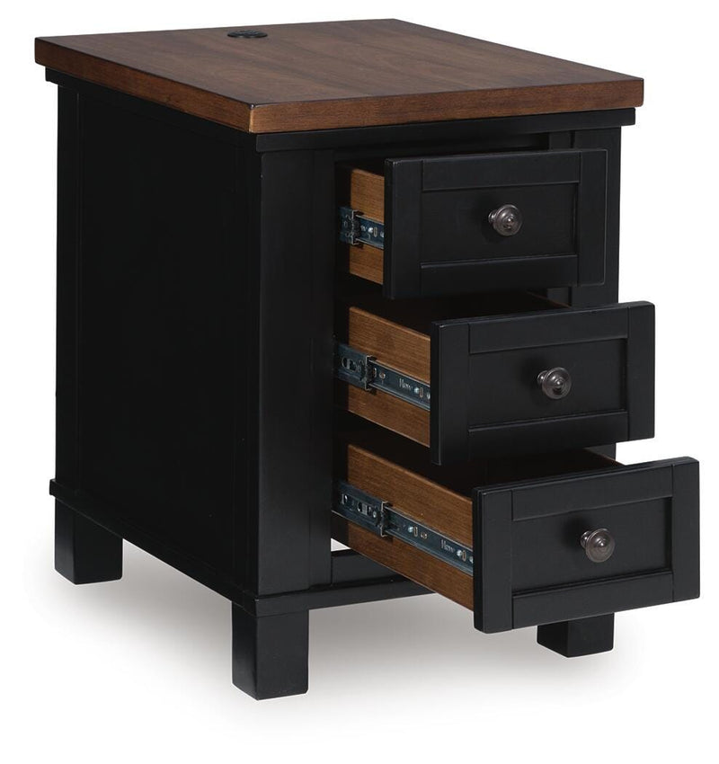 Wildenauer Lift-top Coffee Table and 2 Chairside End Tables - T664T1