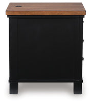 Wildenauer Lift-top Coffee Table and 2 Chairside End Tables - T664T1