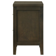 Wilkes 2-drawer Nightstand Bedside Table Dark Cocoa - 224422
