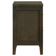 Wilkes 2-drawer Nightstand Bedside Table Dark Cocoa - 224422