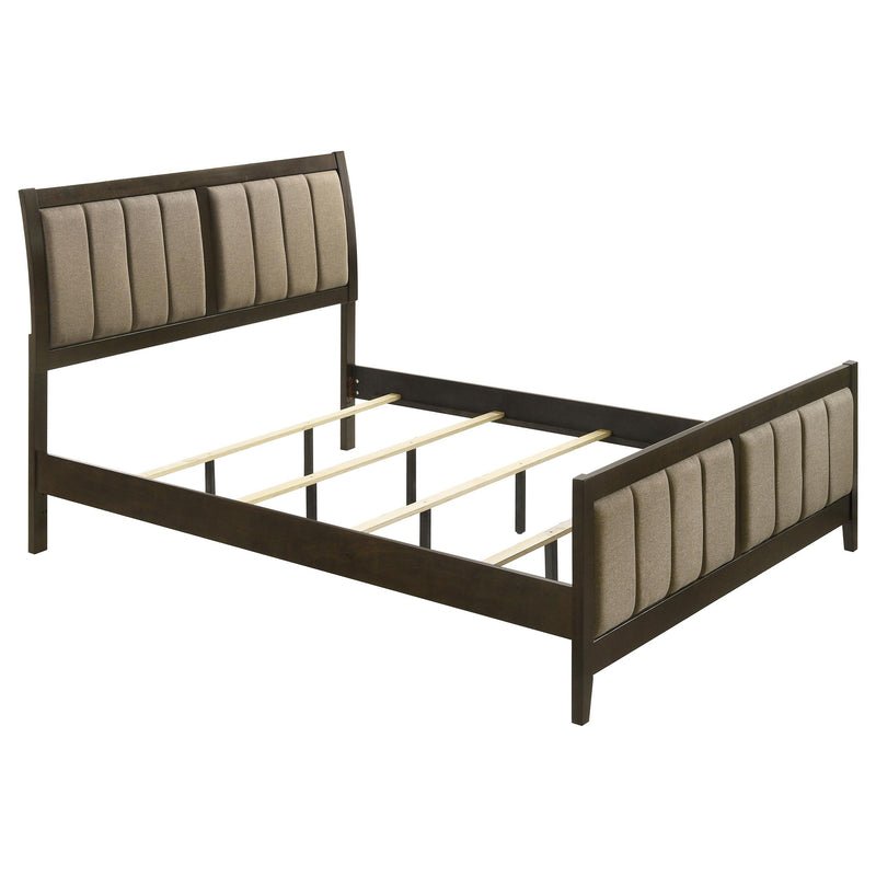 Wilkes 5-piece Eastern King Bedroom Set Dark Cocoa - 224421KE-S5