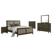 Wilkes 5-piece Full Bedroom Set Dark Cocoa - 224421F-S5