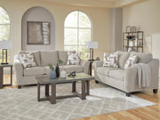 Willarae Sofa and Loveseat in Taupe - PKG022016