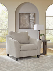 Willarae Taupe Oversized Chair - 5980323