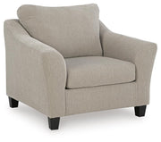Willarae Taupe Oversized Chair - 5980323