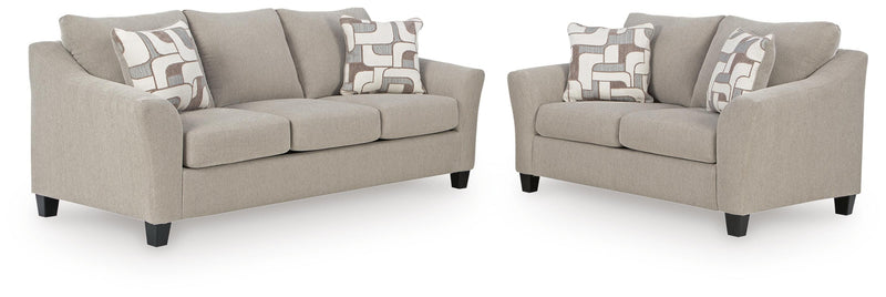 Willarae Taupe Sofa and Loveseat - 59803U1