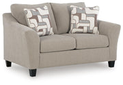 Willarae Taupe Sofa and Loveseat - 59803U1