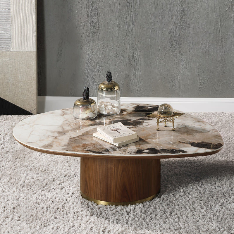 Willene Coffee Table W/Ceramic Top - LV03155