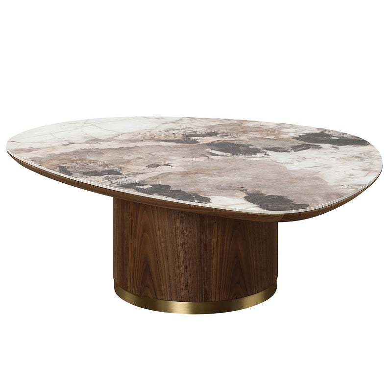 Willene Coffee Table W/Ceramic Top - LV03155
