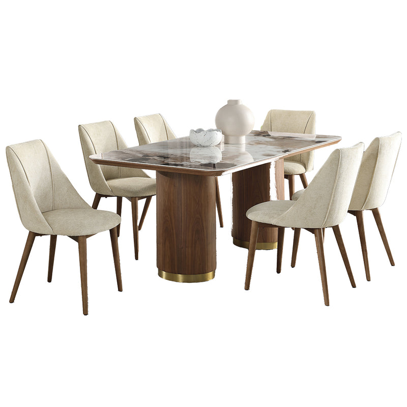 Willene Dining Table W/Ceramic Top - DN03145