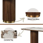 Willene Dining Table W/Ceramic Top - DN03145