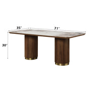 Willene Dining Table W/Ceramic Top - DN03145