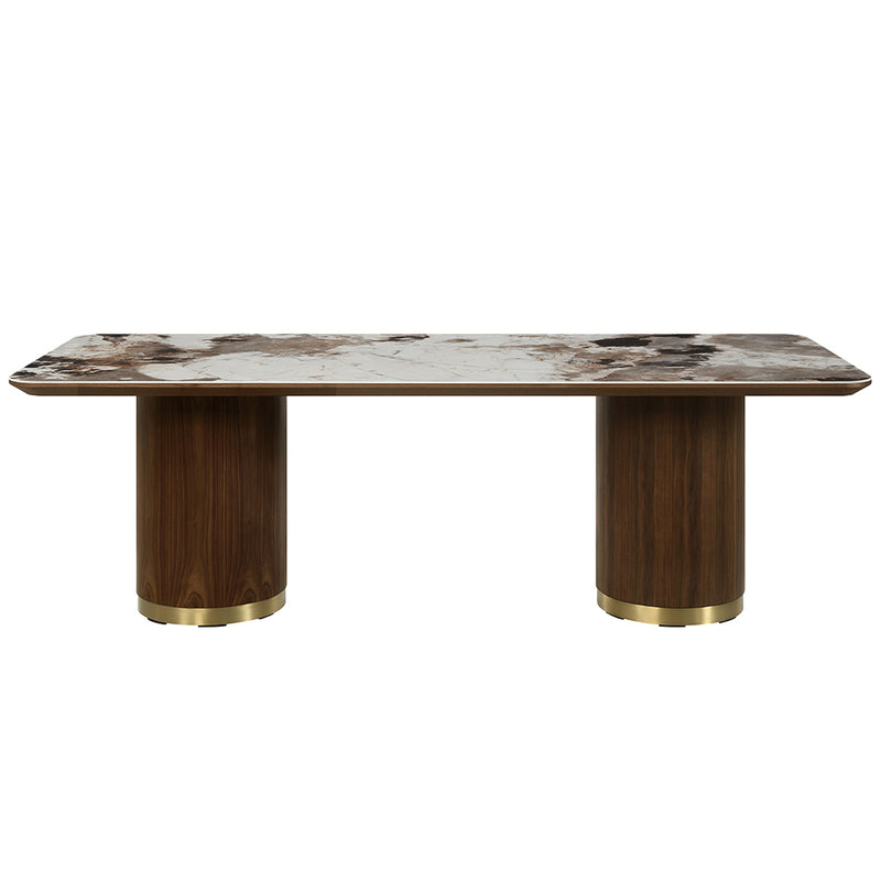 Willene Dining Table w/Ceramic Top - DN03305