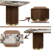 Willene Dining Table w/Ceramic Top - DN03305