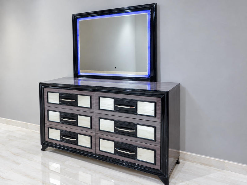 Williams - Dresser, Wood, Black, Box: 1 of 1 Each - B314-D
