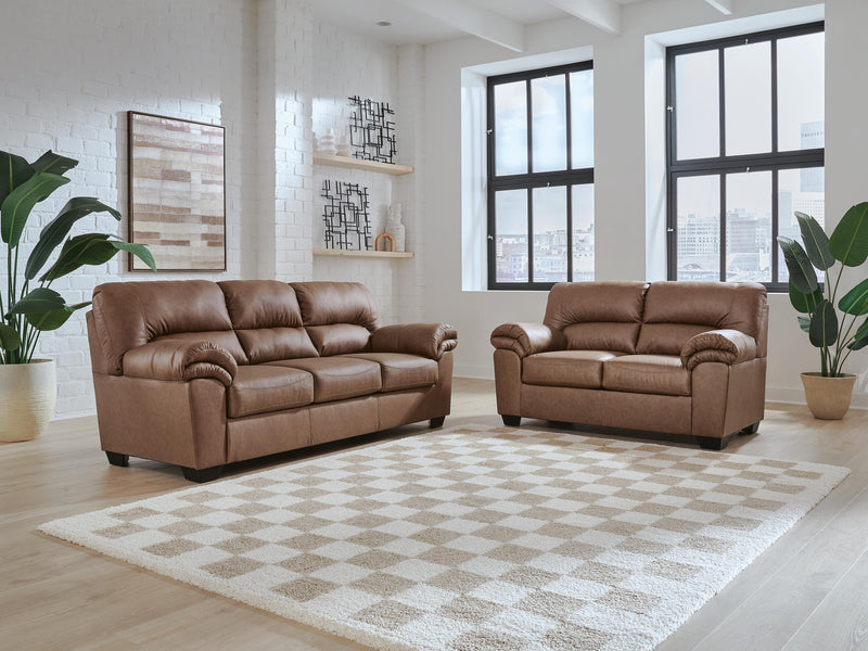 WillowBend Caramel Sofa and Loveseat - PC27704U1