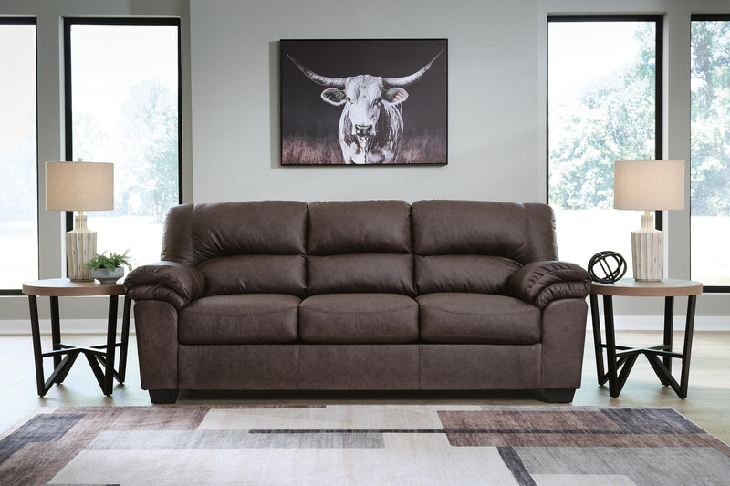 WillowBend Sofa and Loveseat in Umber - PKG024690