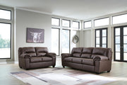 WillowBend Sofa and Loveseat in Umber - PKG024690