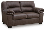 WillowBend Sofa and Loveseat in Umber - PKG024690