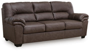 WillowBend Sofa and Loveseat in Umber - PKG024690