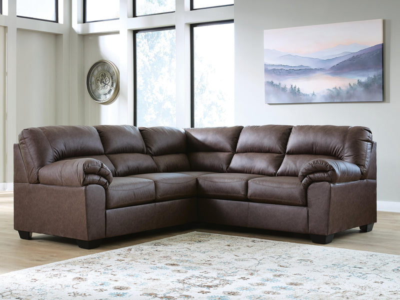 WillowBend Umber 2-Piece Sectional - PC27705S1