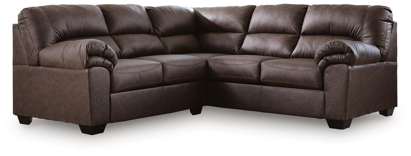 WillowBend Umber 2-Piece Sectional - PC27705S1