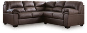 WillowBend Umber 2-Piece Sectional - PC27705S2