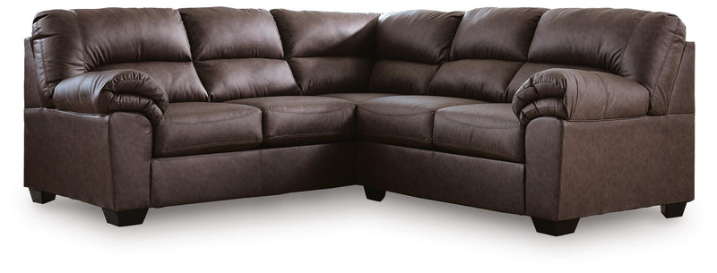 WillowBend Umber 2-Piece Sectional - PC27705S2