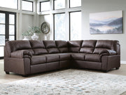 WillowBend Umber 3-Piece Sectional - PC27705S3