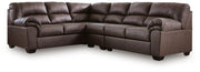 WillowBend Umber 3-Piece Sectional - PC27705S4