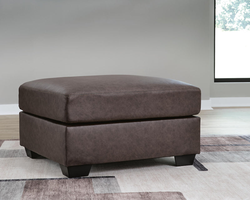 WillowBend Umber Oversized Accent Ottoman - PC2770508
