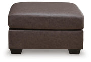 WillowBend Umber Oversized Accent Ottoman - PC2770508