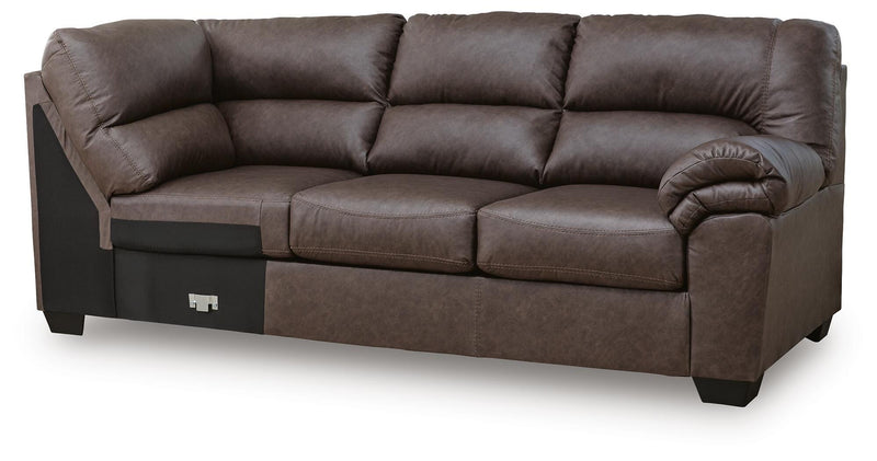 WillowBend Umber Right-Arm Facing Sofa with Corner Wedge - PC2770567